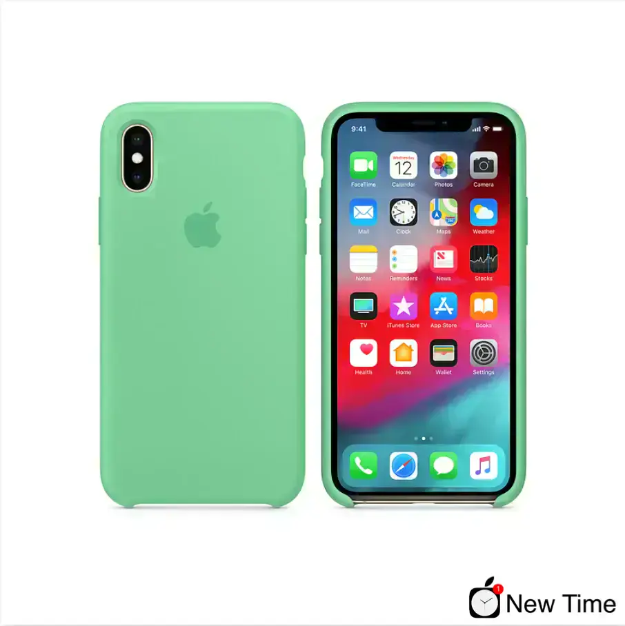 Чохол Apple iPhone XS Max Silicone Case LUX COPY - Spearmint (MRWG2)